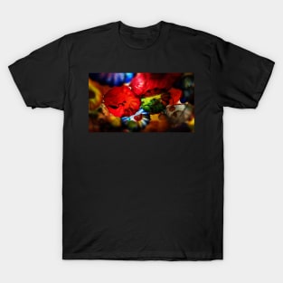 Abstract Flowers T-Shirt